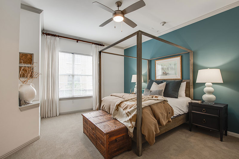 Open bedroom layout - Alto at Highland Park
